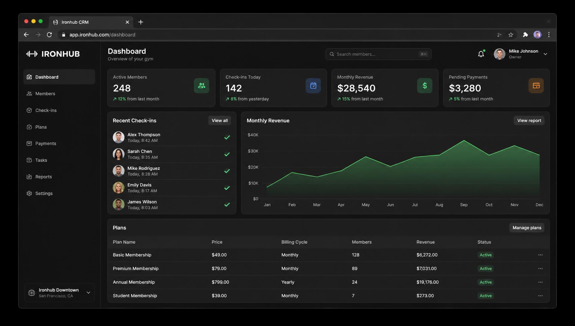 Ironhub, an app built by a student